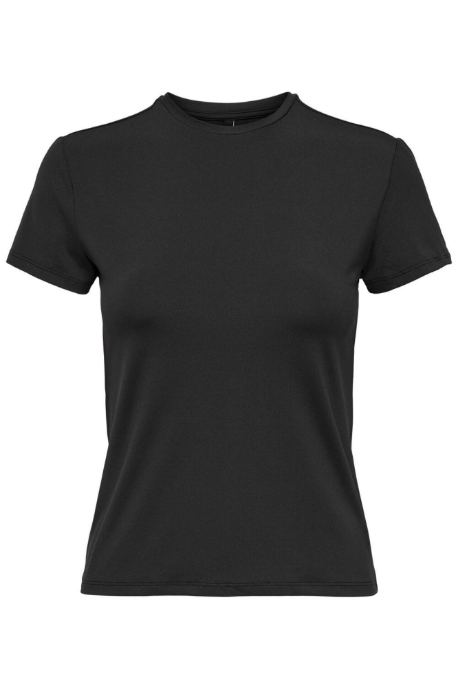ONLEA S/S TOP O-NECK JRS NOOS 15331595 BLACK